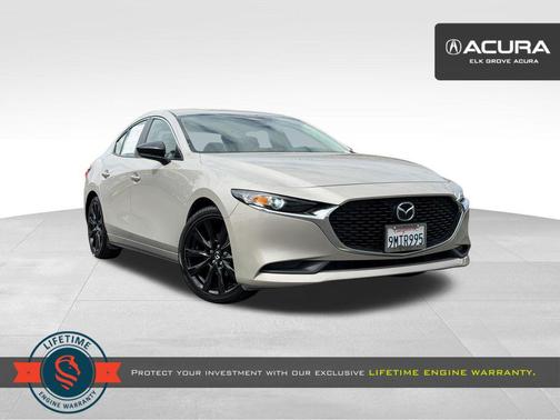 Platinum Quartz Metallic 2024 Mazda Mazda3 2.5 S Select Sport