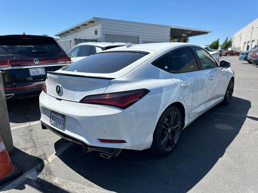 Platinum White Pearl 2023 Acura Integra A-SPEC Technology