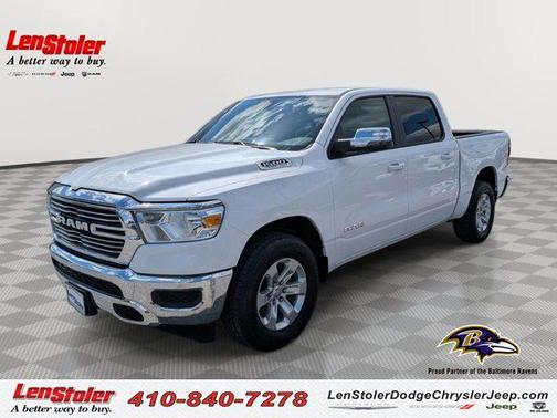 Bright White Clearcoat 2024 RAM 1500 Laramie