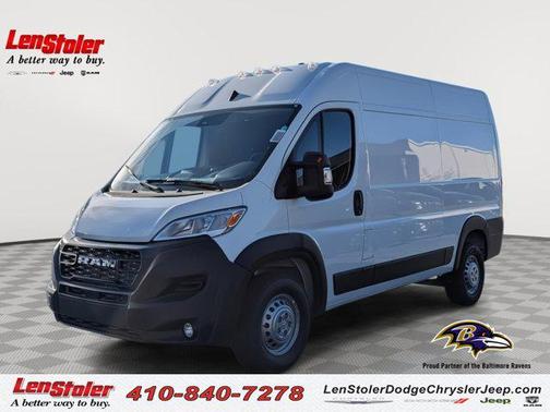 Bright White Clearcoat 2026 RAM ProMaster 2500 Tradesman