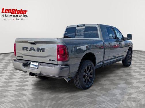 Ceramic Gray Clearcoat 2026 RAM 3500 Laramie Mega Cab 4x4 6'4' Box
