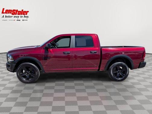 Delmonico Red Pearlcoat 2024 RAM 1500 Classic Warlock Crew Cab 4x4 5'7' Box