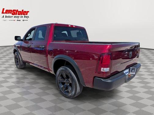 Delmonico Red Pearlcoat 2024 RAM 1500 Classic Warlock Crew Cab 4x4 5'7' Box