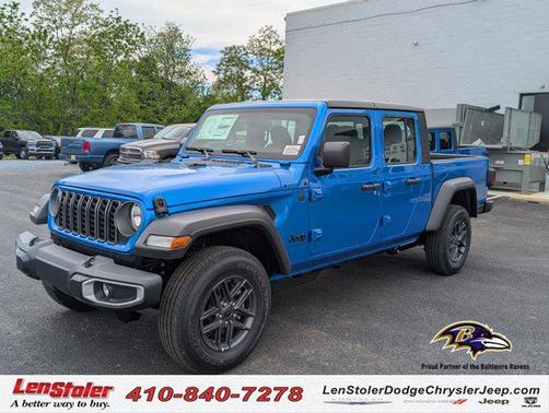 Hydro Blue Pearlcoat 2026 Jeep Gladiator Sport