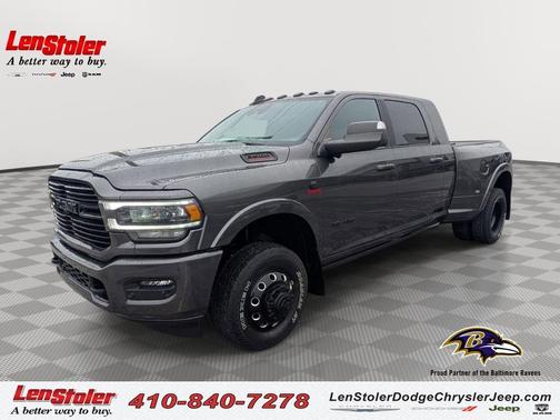 Granite Crystal Metallic Clearcoat 2022 RAM 3500 Laramie Mega Cab 4x4 6'4' Box