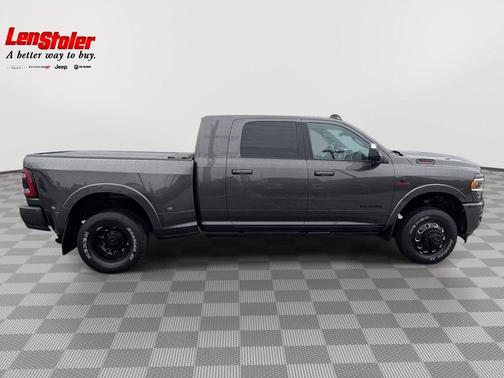 Granite Crystal Metallic Clearcoat 2022 RAM 3500 Laramie Mega Cab 4x4 6'4' Box