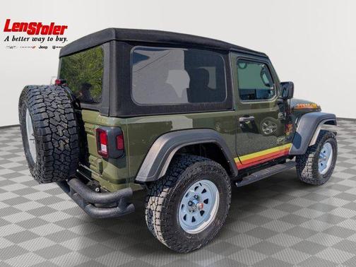Sarge Green Clearcoat 2023 Jeep Wrangler Sport S