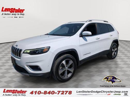 Bright White Clearcoat 2021 Jeep Cherokee Limited