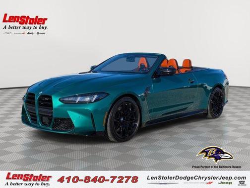 Isle of Man Green Metallic 2025 BMW M4 Competition xDrive