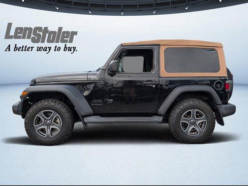 2020 Jeep Wrangler Black and Tan 4X4