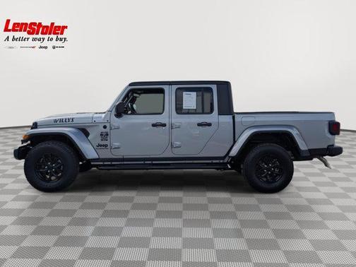 Billet Silver Metallic Clearcoat 2021 Jeep Gladiator Sport