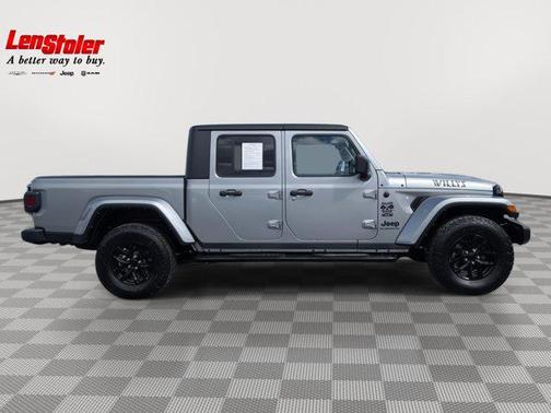 Billet Silver Metallic Clearcoat 2021 Jeep Gladiator Sport