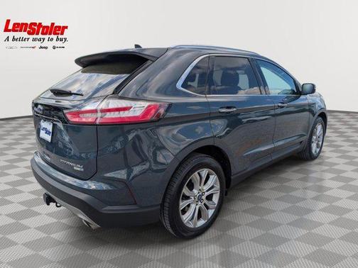 Baltic Sea Green Metallic 2019 Ford Edge Titanium