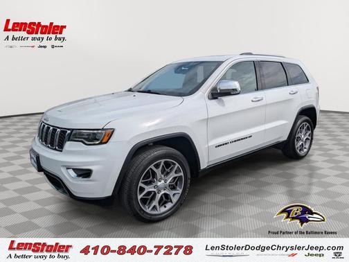 Bright White Clearcoat 2022 Jeep Grand Cherokee Limited