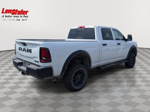 Bright White Clearcoat 2026 RAM 2500 Tradesman Crew Cab 4x4 6'4' Box