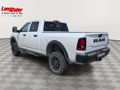 Bright White Clearcoat 2026 RAM 2500 Tradesman Crew Cab 4x4 6'4' Box