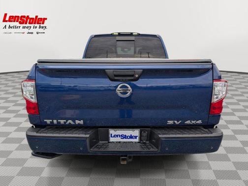 Deep Blue Pearl Metallic 2020 Nissan Titan SV