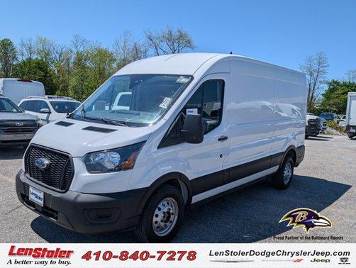 Oxford White 2023 Ford Transit-250 Base