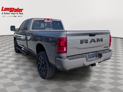 Ceramic Gray Clearcoat 2026 RAM 2500 Black Express Crew Cab 4x4 8' Box