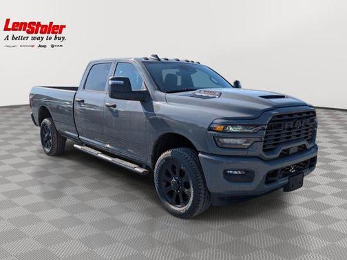 Ceramic Gray Clearcoat 2026 RAM 2500 Black Express Crew Cab 4x4 8' Box