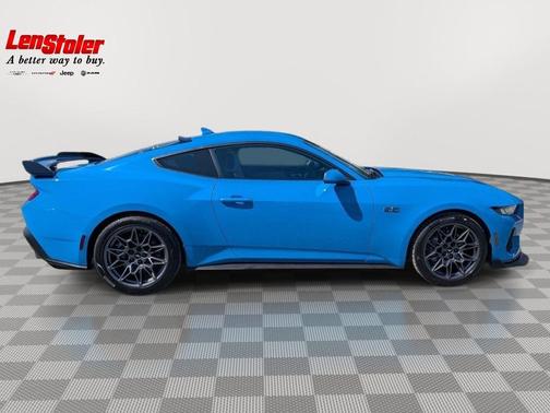 Grabber Blue Metallic 2024 Ford Mustang GT Premium