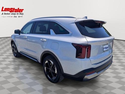 Silky Silver 2025 Kia Sorento Hybrid EX
