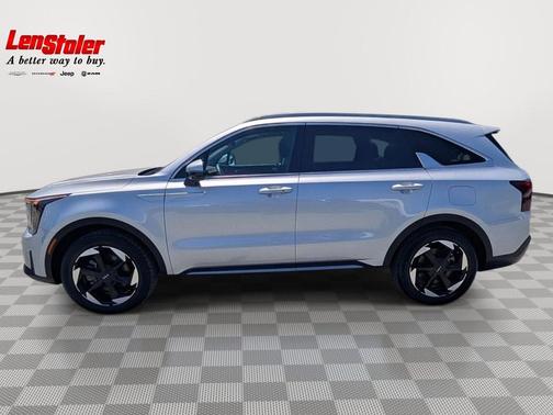 Silky Silver 2025 Kia Sorento Hybrid EX