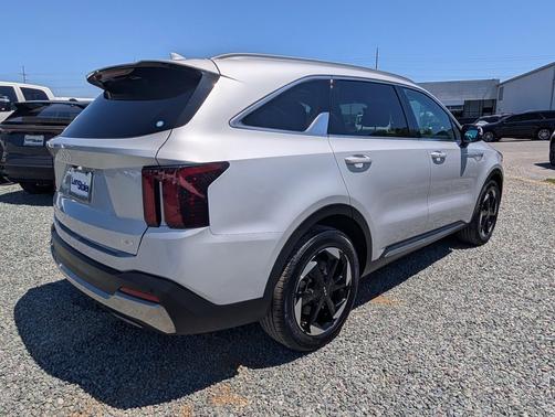 Silky Silver 2025 Kia Sorento Hybrid EX