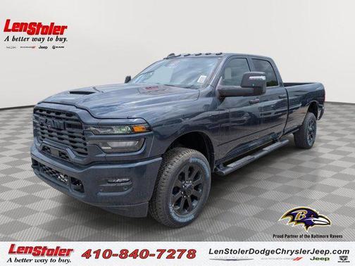 Forged Blue Metallic 2026 RAM 2500 Black Express Crew Cab 4x4 8' Box
