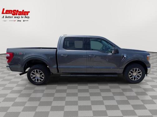 Stone Gray Metallic 2021 Ford F-150 Lariat