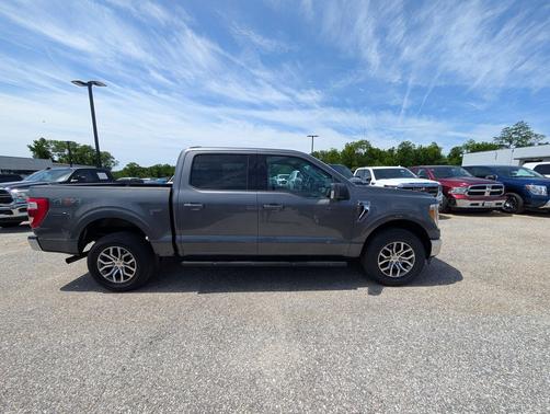 Stone Gray Metallic 2021 Ford F-150 Lariat
