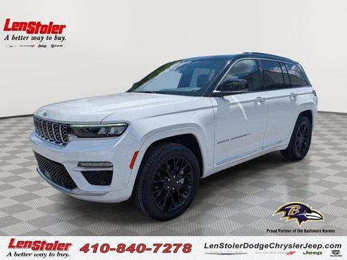 Bright White Clearcoat 2024 Jeep Grand Cherokee Summit