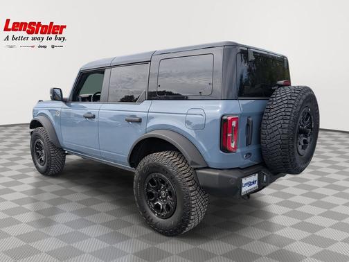 Azure Gray Metallic Tri-Coat 2024 Ford Bronco Wildtrak