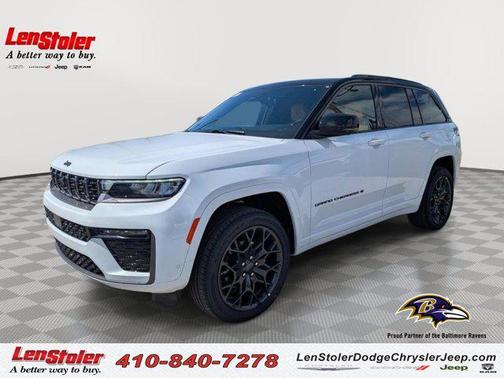 Bright White Clearcoat 2026 Jeep Grand Cherokee Summit