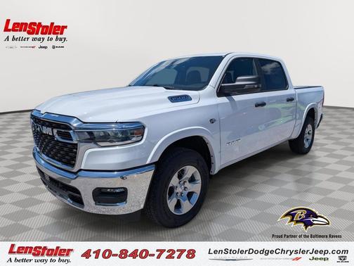 Bright White Clearcoat 2026 RAM 1500 Big Horn/Lone Star
