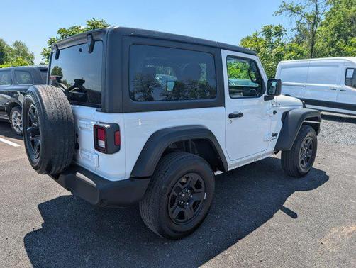 Bright White Clearcoat 2022 Jeep Wrangler Sport