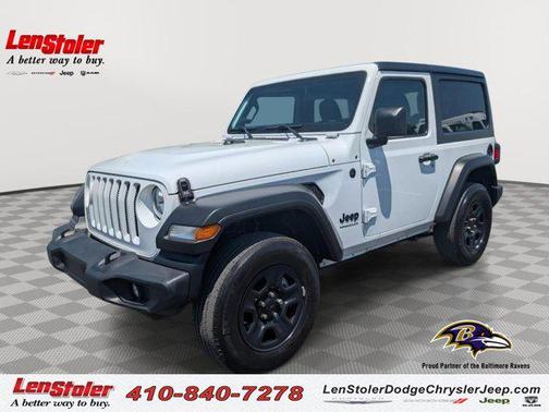 Bright White Clearcoat 2022 Jeep Wrangler Sport