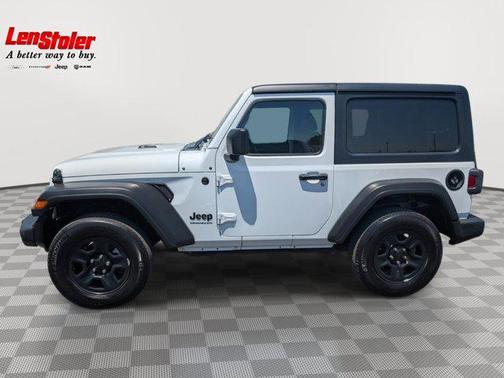 Bright White Clearcoat 2022 Jeep Wrangler Sport