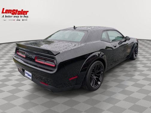 Pitch Black Clearcoat 2023 Dodge Challenger SRT Hellcat