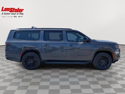 Baltic Gray Metallic Clearcoat 2024 Jeep Wagoneer L Series II Carbide 4x4