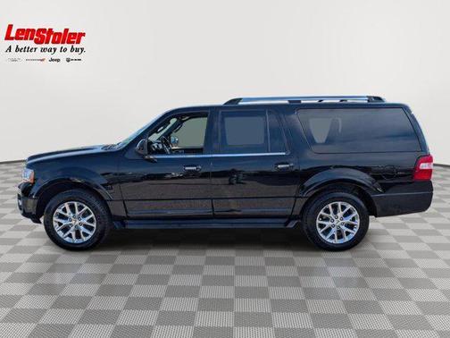 Shadow Black 2017 Ford Expedition EL Limited