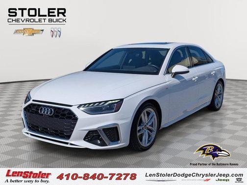 Arkona White 2024 Audi A4 45 S line Premium Plus