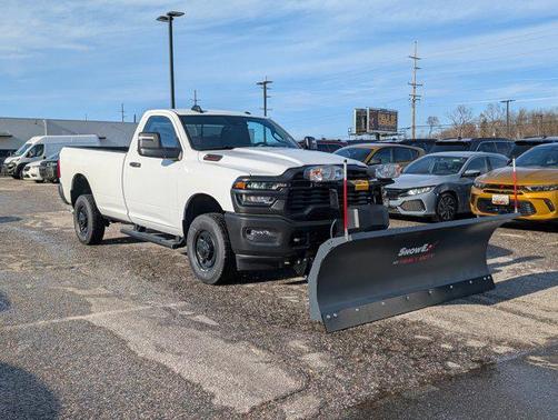 Bright White Clearcoat 2026 RAM 2500 Tradesman Regular Cab 4x4 8' Box