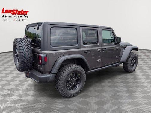 Granite Crystal Metallic Clearcoat 2026 Jeep Wrangler Willys