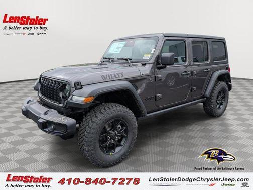 Granite Crystal Metallic Clearcoat 2026 Jeep Wrangler Willys