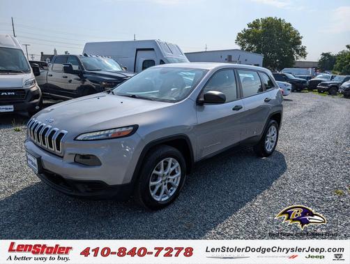 Billet Silver Metallic Clearcoat 2015 Jeep Cherokee Sport