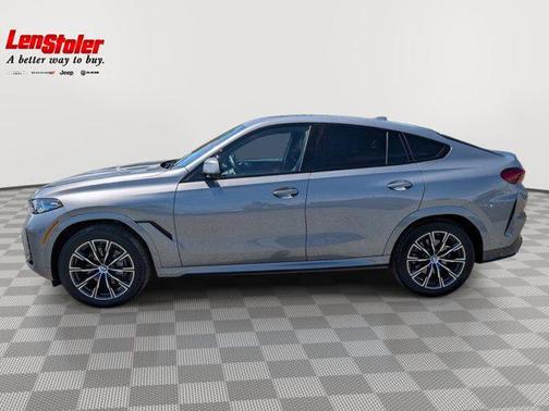 Gray Metallic 2024 BMW X6 xDrive40i