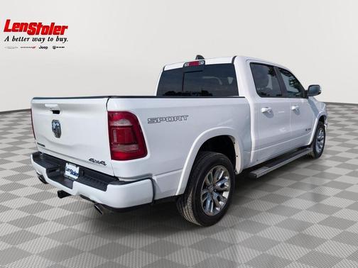 Bright White Clearcoat 2021 RAM 1500 Laramie