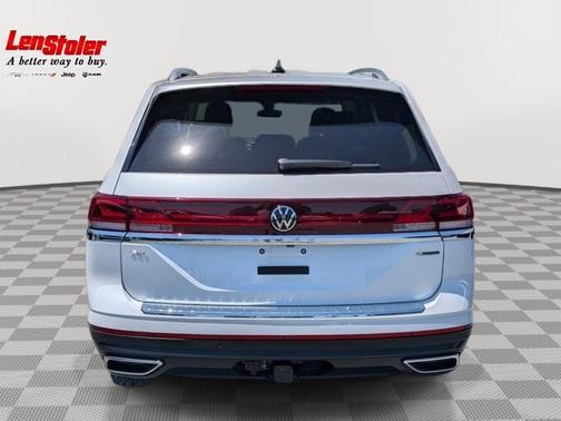 Pure White 2024 Volkswagen Atlas 2.0T SEL
