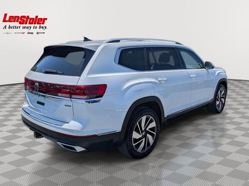 Pure White 2024 Volkswagen Atlas 2.0T SEL